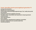 KURS PISANIA SCENARIUSZY FILMOWYCH (FILM, KINO, TELEWIZJA) - 8