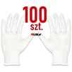 Rękawiczki ochronne gumowe rękawice do sklepu 100 sztuk r. L - 1