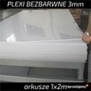 Pleksi PLEXI bezbarwne Pleksa PLEXA bezbarwna 200x100cm 3mm - 1