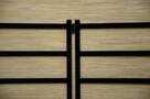 Płotek metalowy do ogrodu 100 x 80 cm z metalu - 8