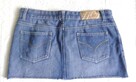 Jeansowa spódniczka mini, z lekko strzępionym dołem:) - 2