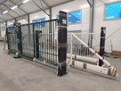 Brama przesuwna z pionowym wypełnieniem, brama wjazdowa, - 9