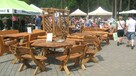 Komplet mebli ogrodowych stół + ławki - 4