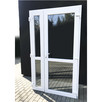 Drzwi PCV 125x210 Białe - 1