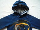Cool Club r. 98 Smyk Dragons Bluza niebieska kaptur Jak Nowa - 4