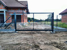 Brama przesuwna Samonośna 1,70m OCYNK Panelowa - 2