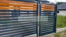 Brama Skrzydłowa PROFILOWA 1,50m KOLOR PALISADA - 10