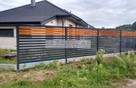 Furtka Bramka Palisada Komplet 1,50m Profilowa - 3