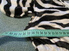 Sukienka zebra ,kr.rękaw ,wiążana z przodu, pas na gumce R.98 - 5