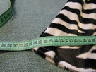 Sukienka zebra ,kr.rękaw ,wiążana z przodu, pas na gumce R.98 - 8