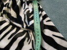 Sukienka zebra ,kr.rękaw ,wiążana z przodu, pas na gumce R.98 - 9