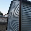garaż blaszany ocieplony brama hormana 7 / 3.8/ 4 kostka b. - 2