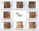 Panele ścienne CEGŁA 7 stare drewno panel 3D - 12