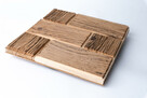 Panele ścienne CEGŁA 7 stare drewno panel 3D - 7