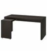 Biurko z wysuwanym panelem Ikea model Malm - 4