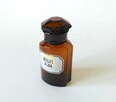 Flakon ozdobna butelka szkło laboratoryjne Apteczne - 1