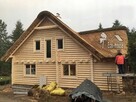 DOM Z BALI drewnianych kryty strzechą - 2