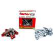 Kołek z wkrętem Fischer DuoPower 10x50 S,25 sztuk - 1