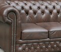 Sofa Tudor Chesterfield 3-osobowa - 100% skóra naturalna - 5