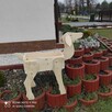 kwietnik skrzynka donica doniczka ozdoba jeleń łania - 6