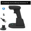 Skaner kodów kreskowych 1D 2D QR Aztec 2.4G Bluetooth kabel - 3