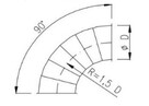 Kolanko 90° fi 120 - 2