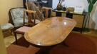 Meble stylizowane : sofa i fotele Ludwik VI, stół , krze - 3