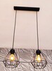 NOWOCZESNA LAMPA WISZĄCA LOFT RETRO