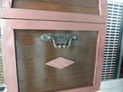 Kufer drewniany w stylu retro 53x36x40 - 12