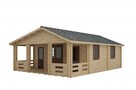 Drewniany domek letniskowy Weekend III 32 + 11 m2 - 2