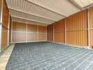 Garaż blaszany drewnopodobny premium 3x5 3x6 4x5 4x6 5x6 - 8