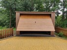 Garaż blaszany drewnopodobny premium 3x5 3x6 4x5 4x6 5x6 - 1