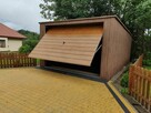 Garaż blaszany drewnopodobny premium 3x5 3x6 4x5 4x6 5x6 - 3