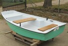 Łódka łódeczka bączek, łódź wędkarska płaskodenna wiosłowa m - 14