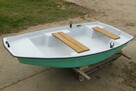 Łódka łódeczka bączek, łódź wędkarska płaskodenna wiosłowa m - 11