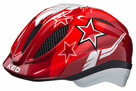 Kask rowerowy KED Meggy II S 46-51cm red stars LED - 2