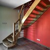 Schody drewniane, nowoczesne i klasyczne, schody półkowe . - 16