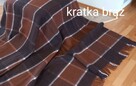 koc wełniany z wełny owczej wełana 100% polski narzuta pled - 10