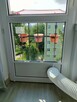Drzwiczki dla kota psa montaż w oknie drzwiach - 9