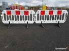 Barierka oddzielająca PCV biała U20A - 5