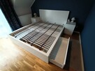Łóżko stelaż MALM IKEA 160x200 4 pojemniki JAK NOWE! - 1