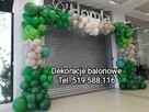 Warszawa brama z balonów warszawa girlanda balonowa łuk hel - 1