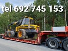 TRANSPORT NISKOPODWOZIOWY MASZYN KOMBAJNÓW CIAGNIKÓW - 2
