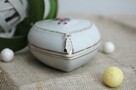 Puzderko szkatułka serce porcelana Ćmielów vintage - 6