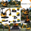 Koparka Berger Kraus - 800kg - BK800B / BS / BSR - 8