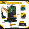 Mini Koparka Berger Kraus BK1500KSR YANMAR - 4