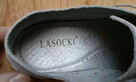Półbuty skórzane firmy Lasocki rozmiar 38 kolor jasnoszary - 3