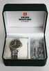 Zegarek męski Swiss Military by Chrono, stal, pozłacany - 2