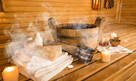 Sauna ogrodowa Finhaus 4 x 2,4 m Sauna Beczka przedsionek - 13