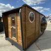 Sauna ogrodowa Finhaus 4 x 2,4 m Sauna Beczka przedsionek - 6